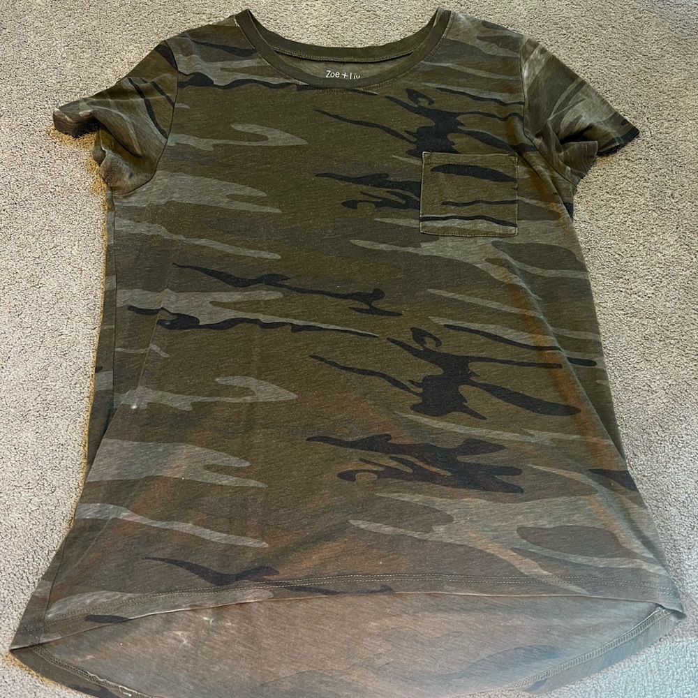 Camo Pocket Tee